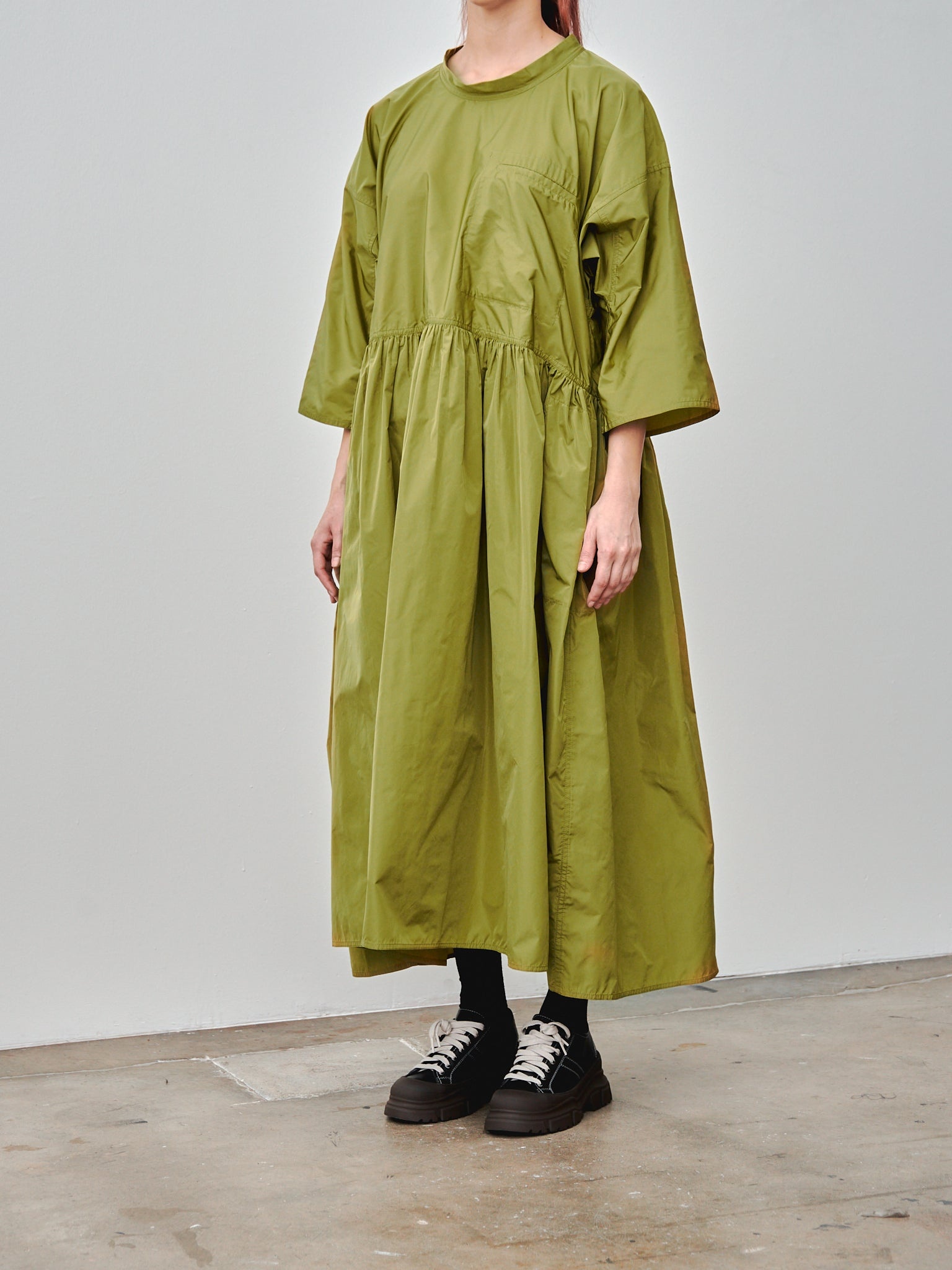 Delos Dress - Olive Oil - 3