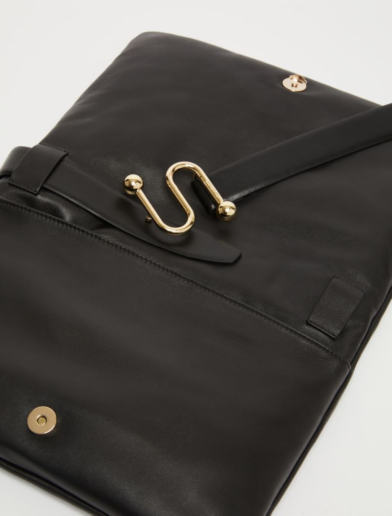 Padded nappa-leather Soffy bag  - RUNWAY 5