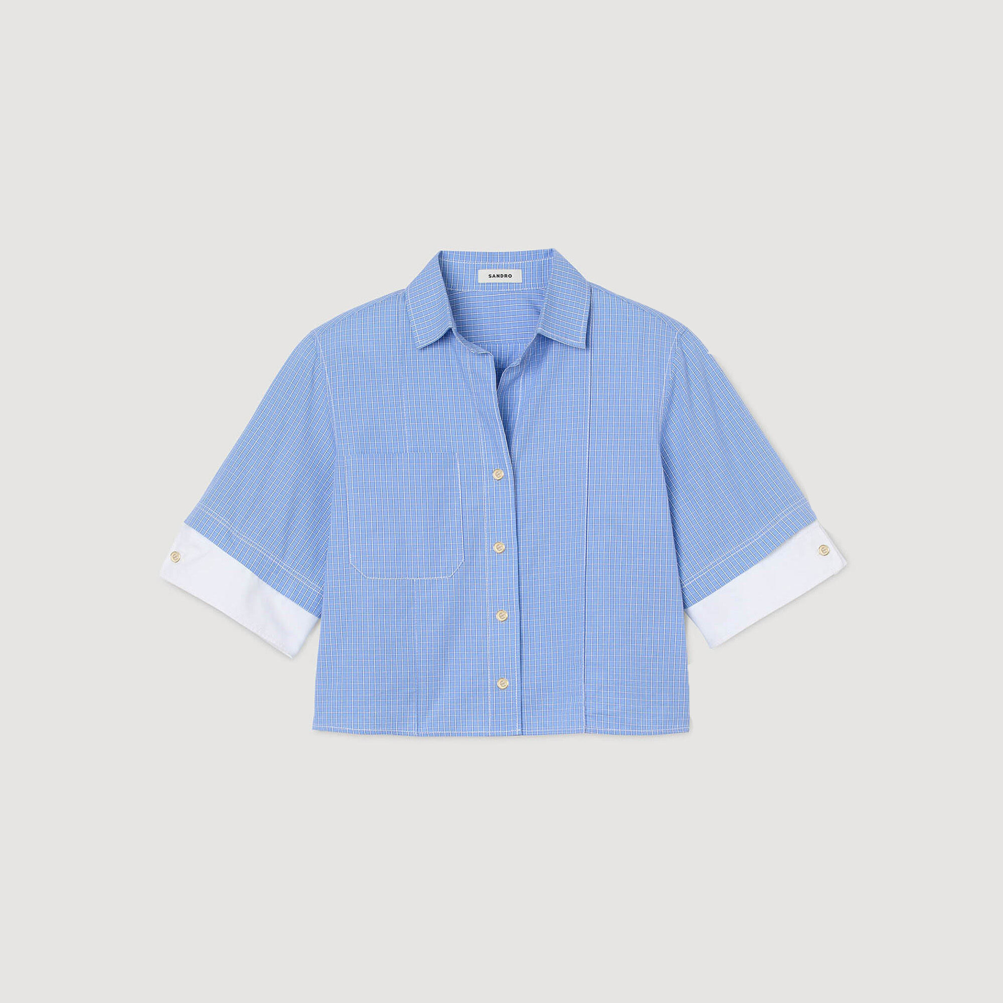 OVERSIZED CHECK SHIRT - 6