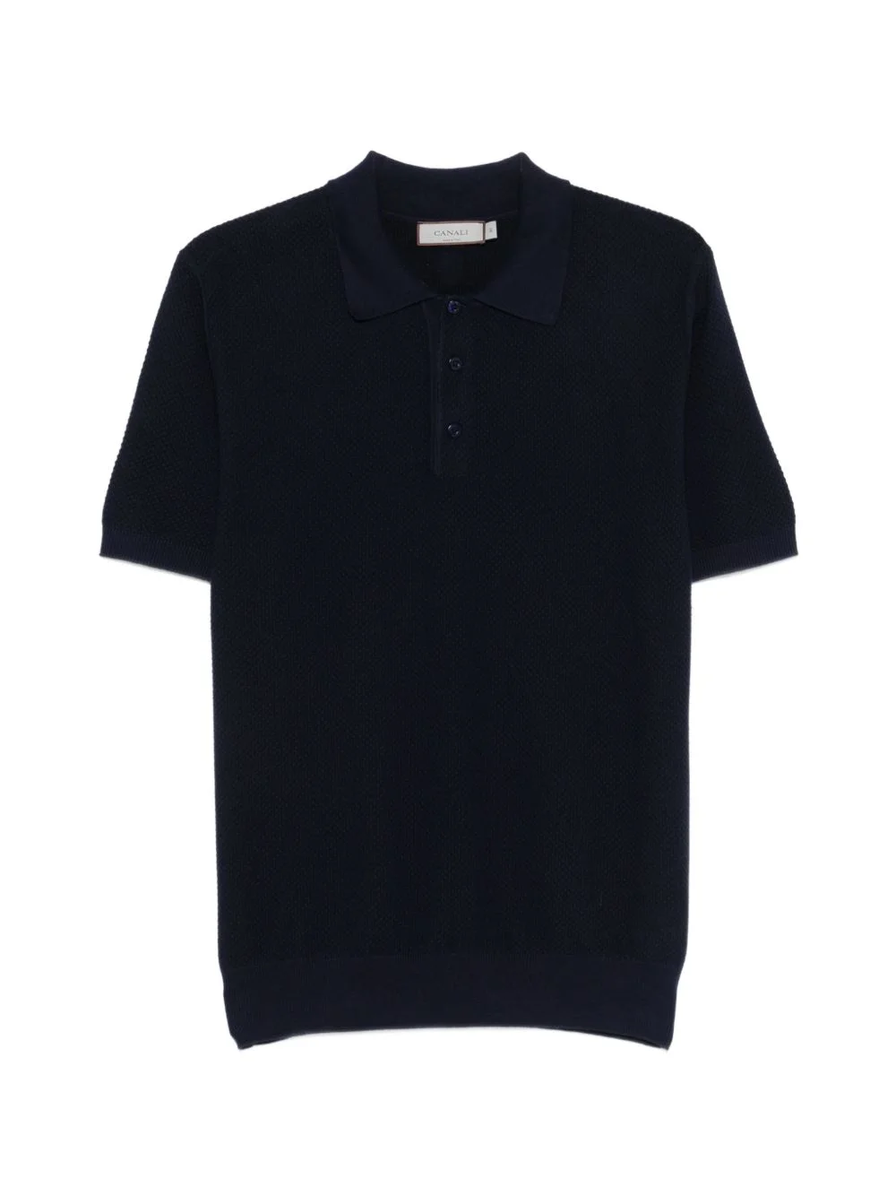 buttoned polo shirt - 1