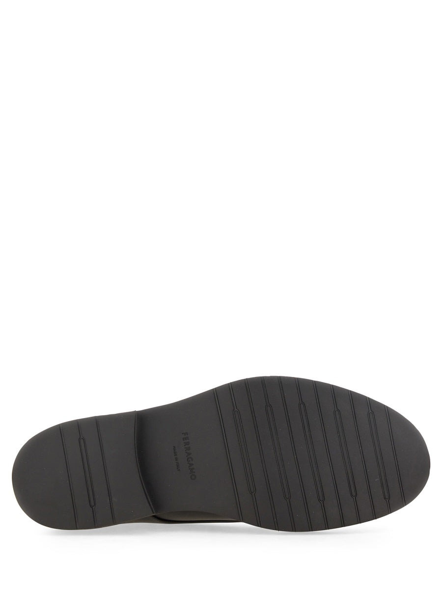 Ferragamo Men Derby With Ornament - 5