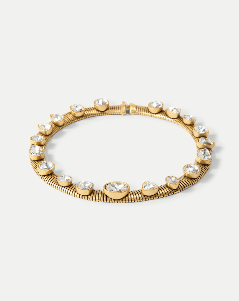 CRYSTAL TUBOGAS COLLAR NECKLACE 3