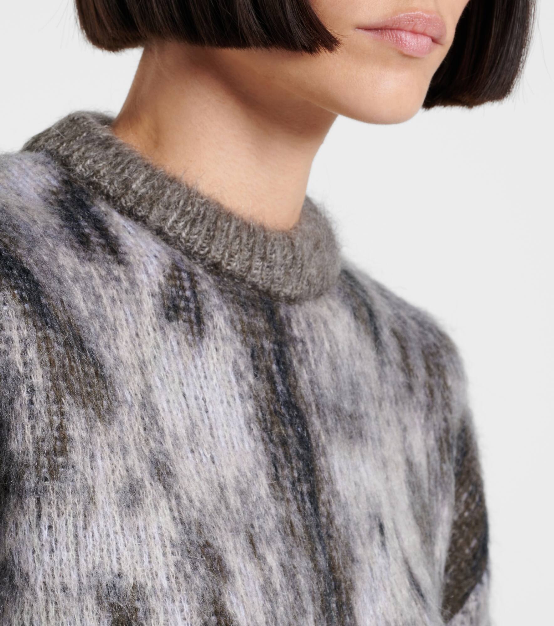Leopard-print jacquard sweater - 4