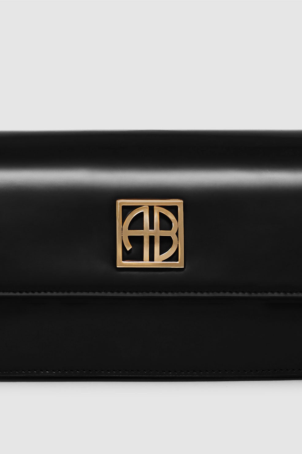 Elly Crossbody Bag - High-Shine Black - 4