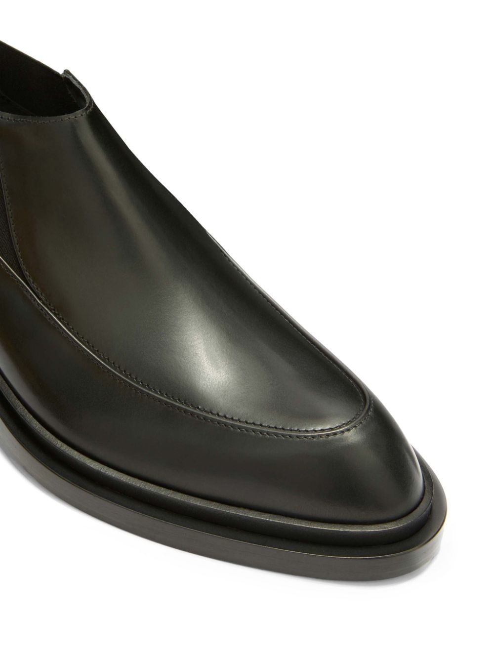 leather ankle boots - 5