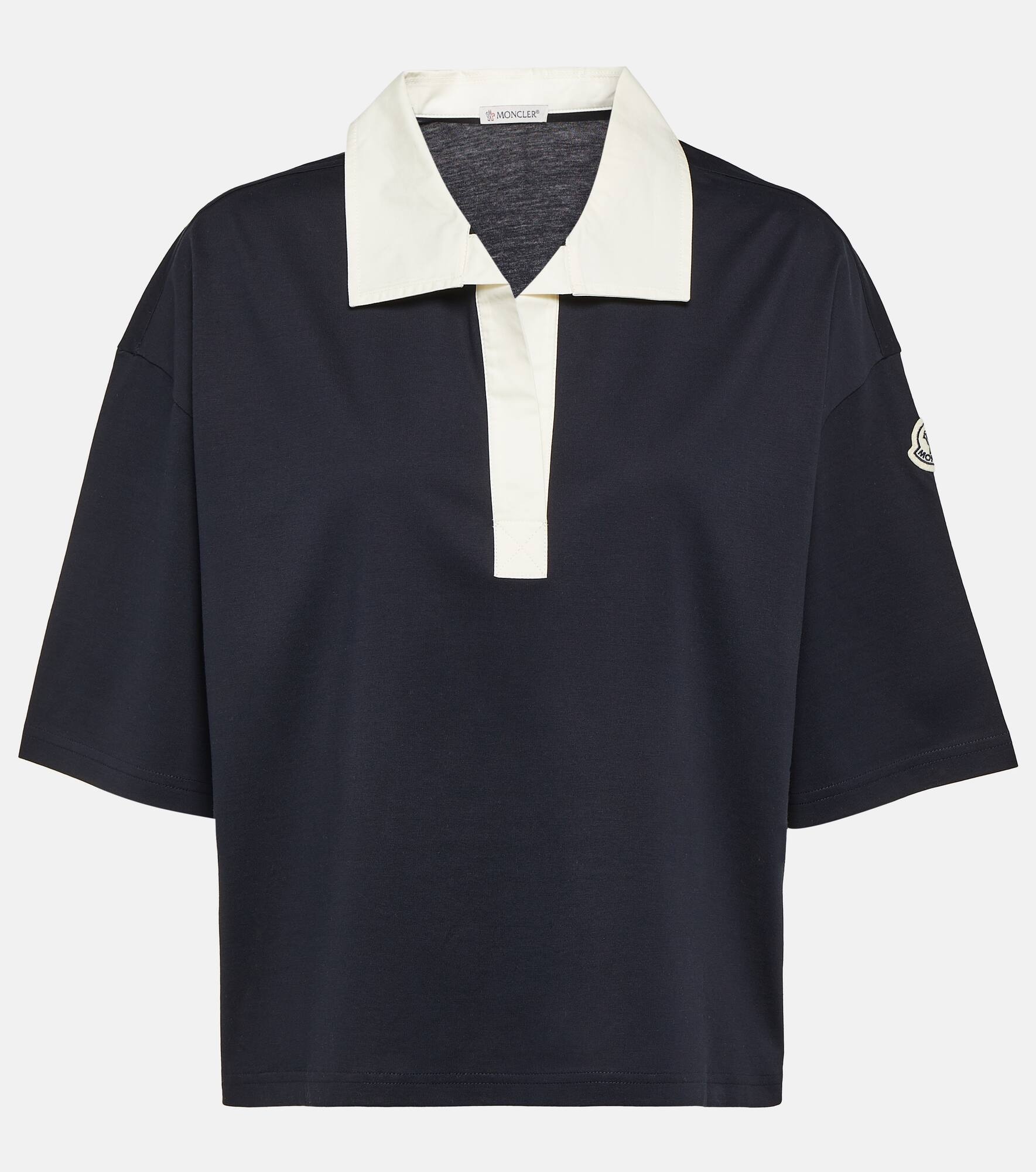 Logo cotton polo shirt - 1