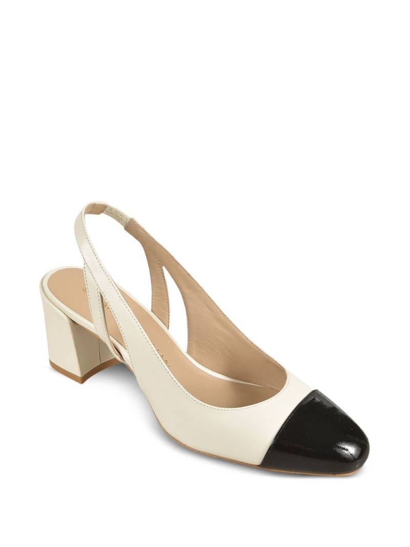 Stuart Weitzman slingback block-heel pumps outlook