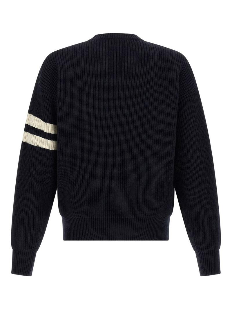 DSQUARED2 denim-pocket ribbed sweater outlook