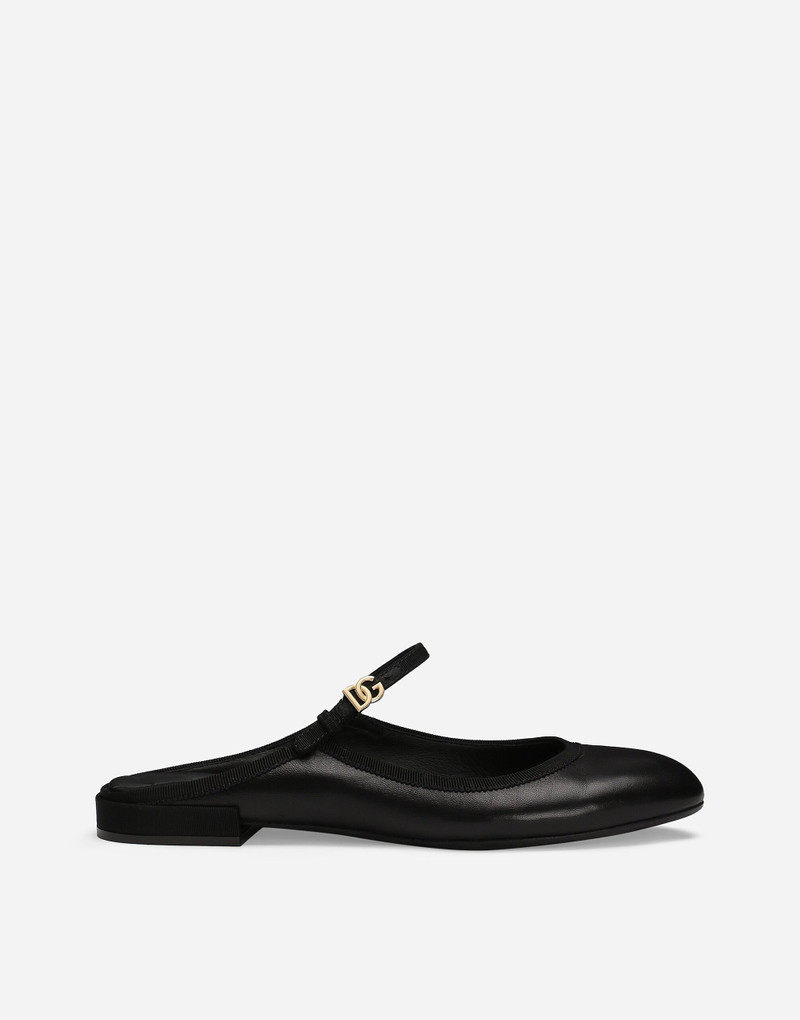 Nappa leather mules 1