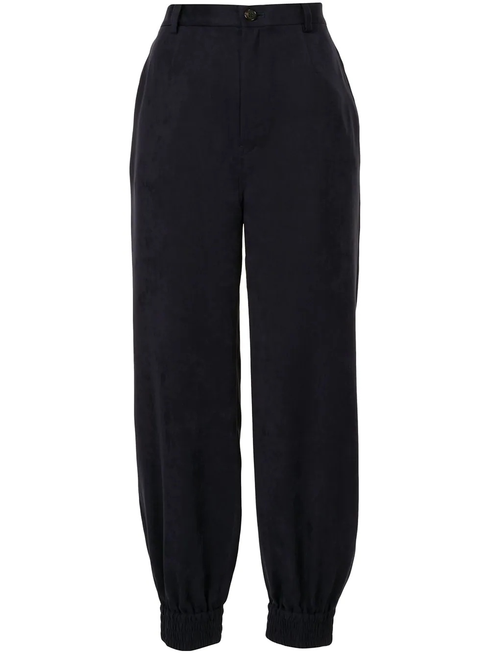 tapered leg trousers - 1