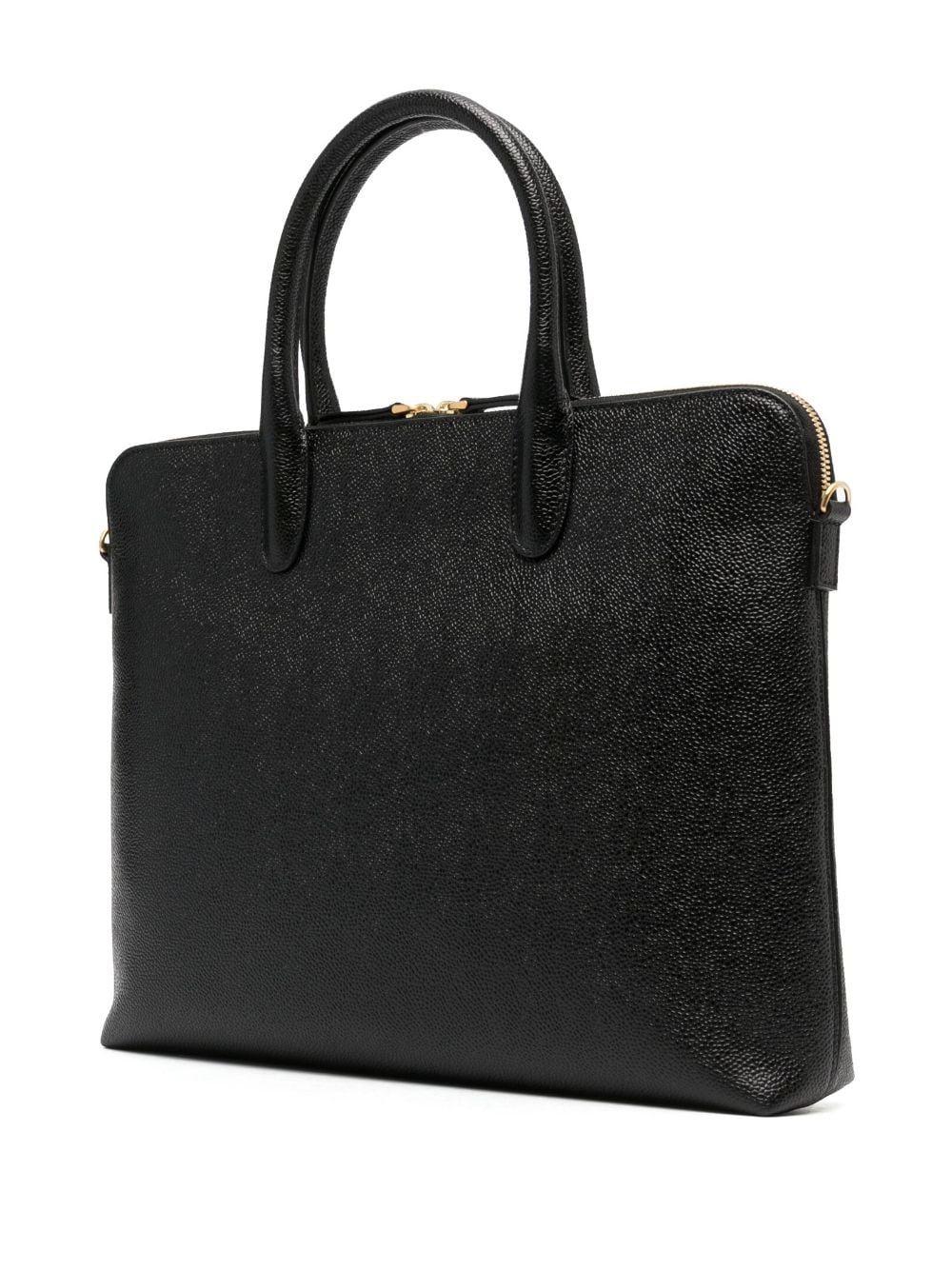 4-Bar leather briefcase - 3