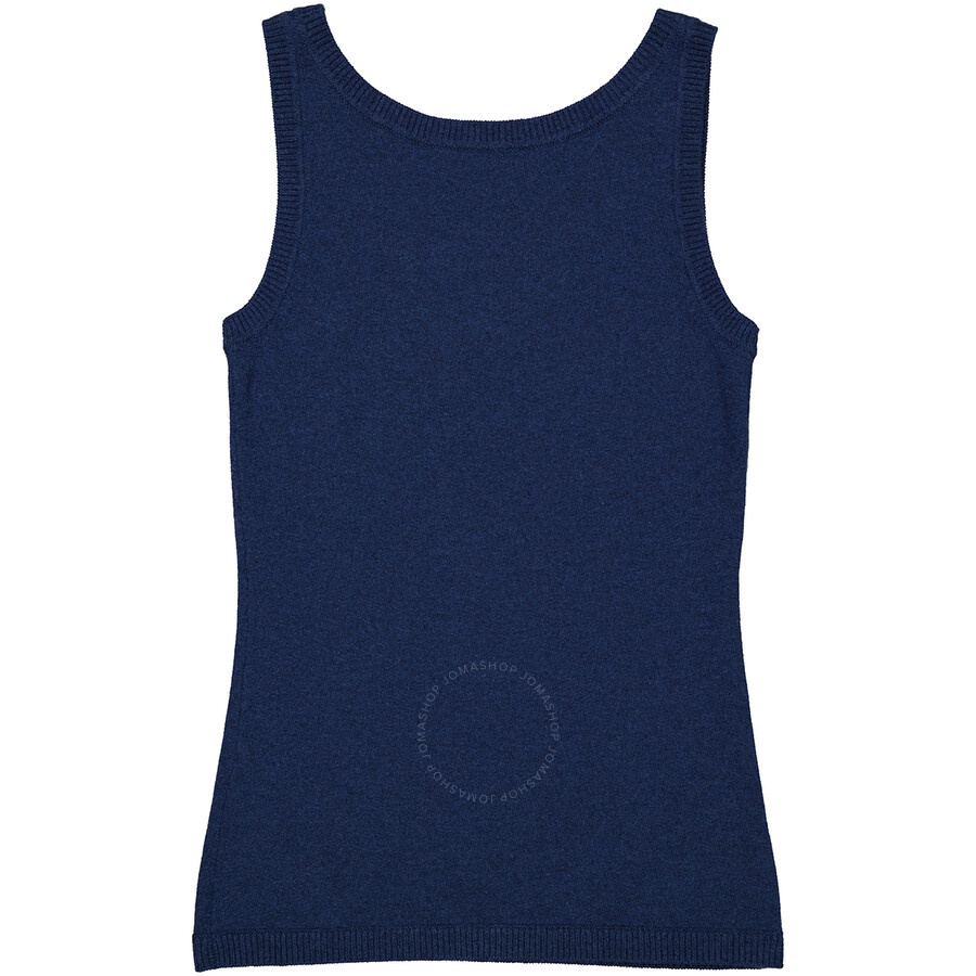 Burberry Ladies Ink Blue Knit Tank - 2