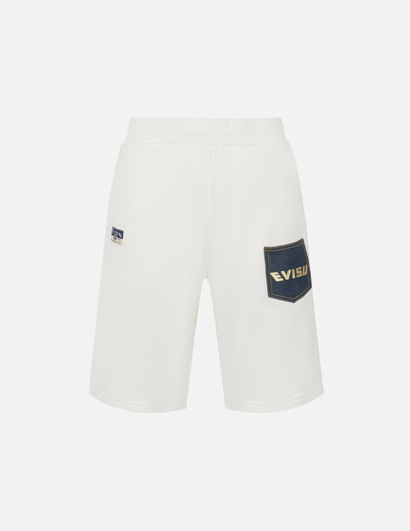 EVISU Multi-Pocket Regular Fit Sweatshorts outlook