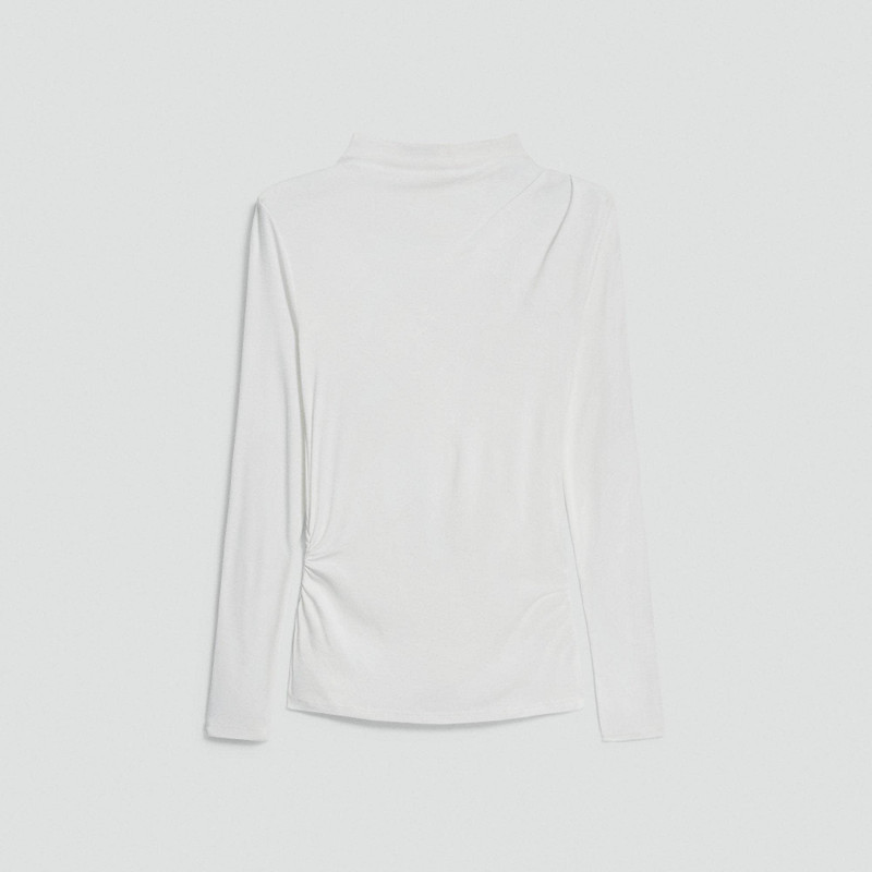 Mock Neck Top in Soft Rib 1