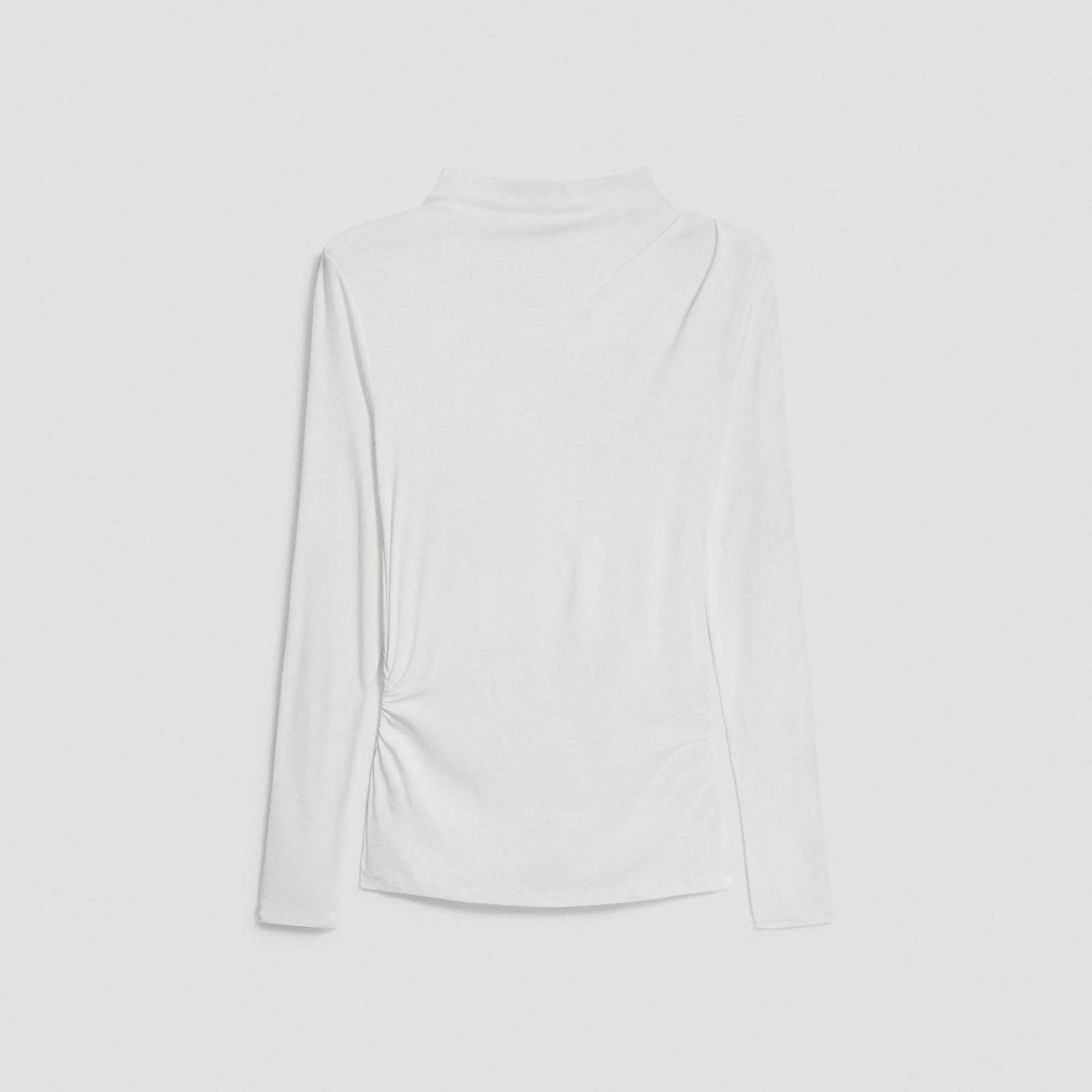 Mock Neck Top in Soft Rib - 1