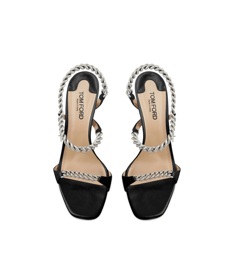 SHINY LEATHER ZENITH SANDAL 4