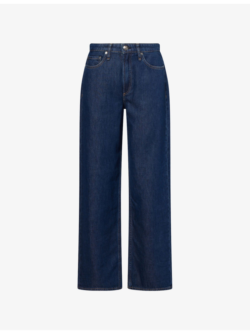The Logan Mid-Rise Wide-Leg Denim Jeans 1