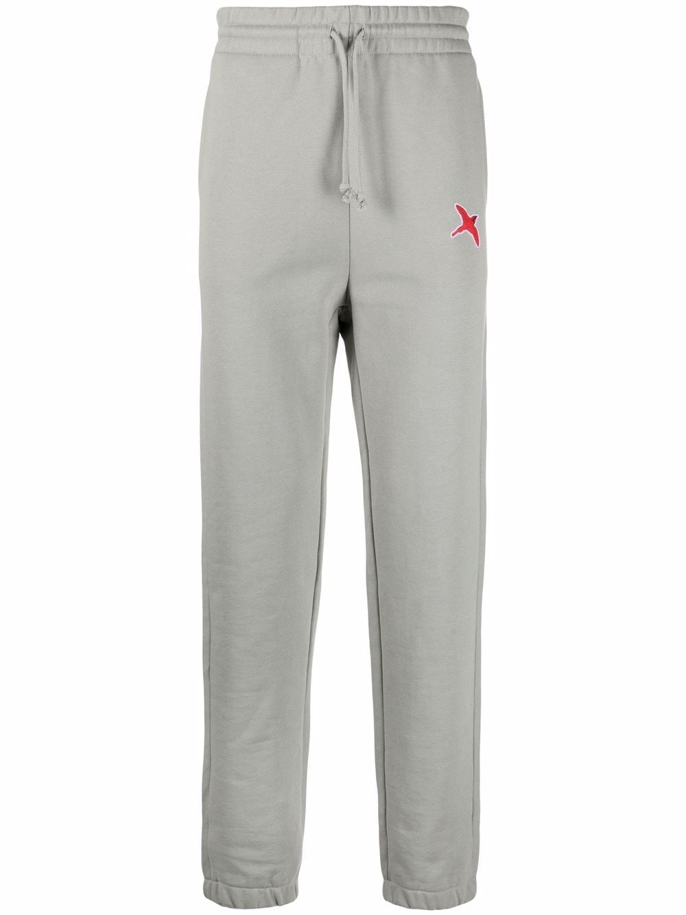 burd-patch track pants - 1