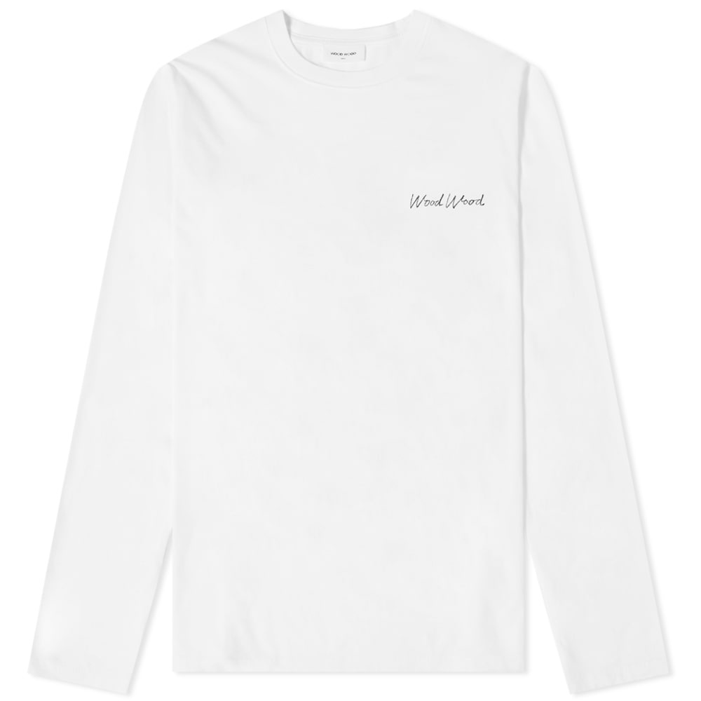 Wood Wood Long Sleeve Peter Drawing Tee - 1