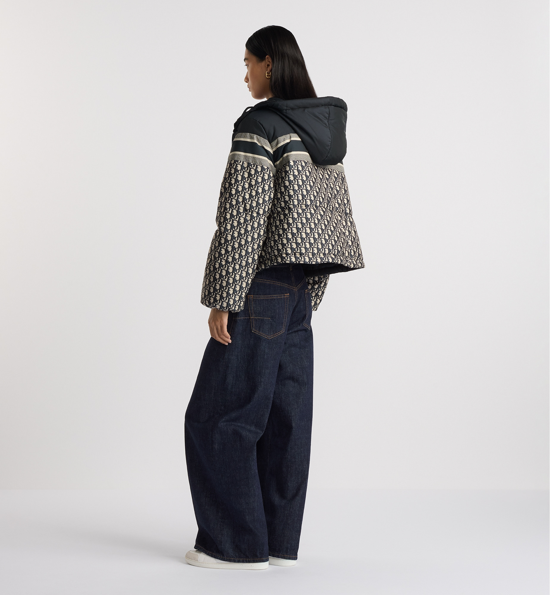 Reversible Cropped Puffer Jacket - 3