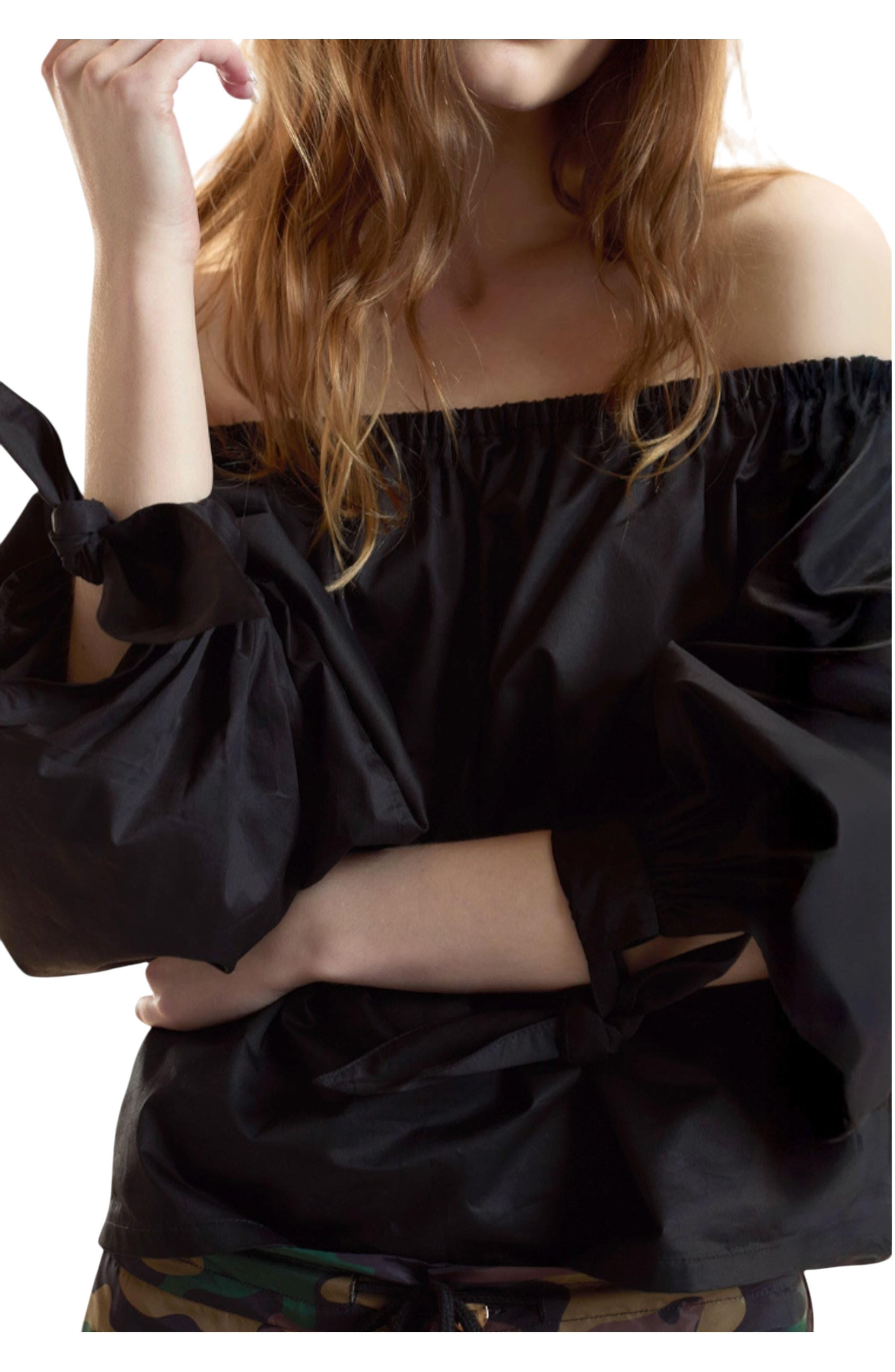 Cynthia Rowley The Bunny Blouse in Black at Nordstrom - 2