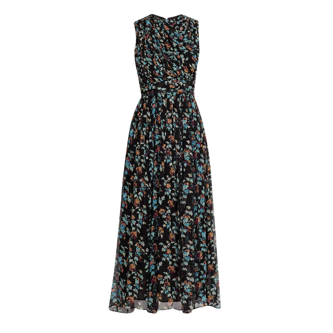 CELESTINA SL SILK DRESS - 1
