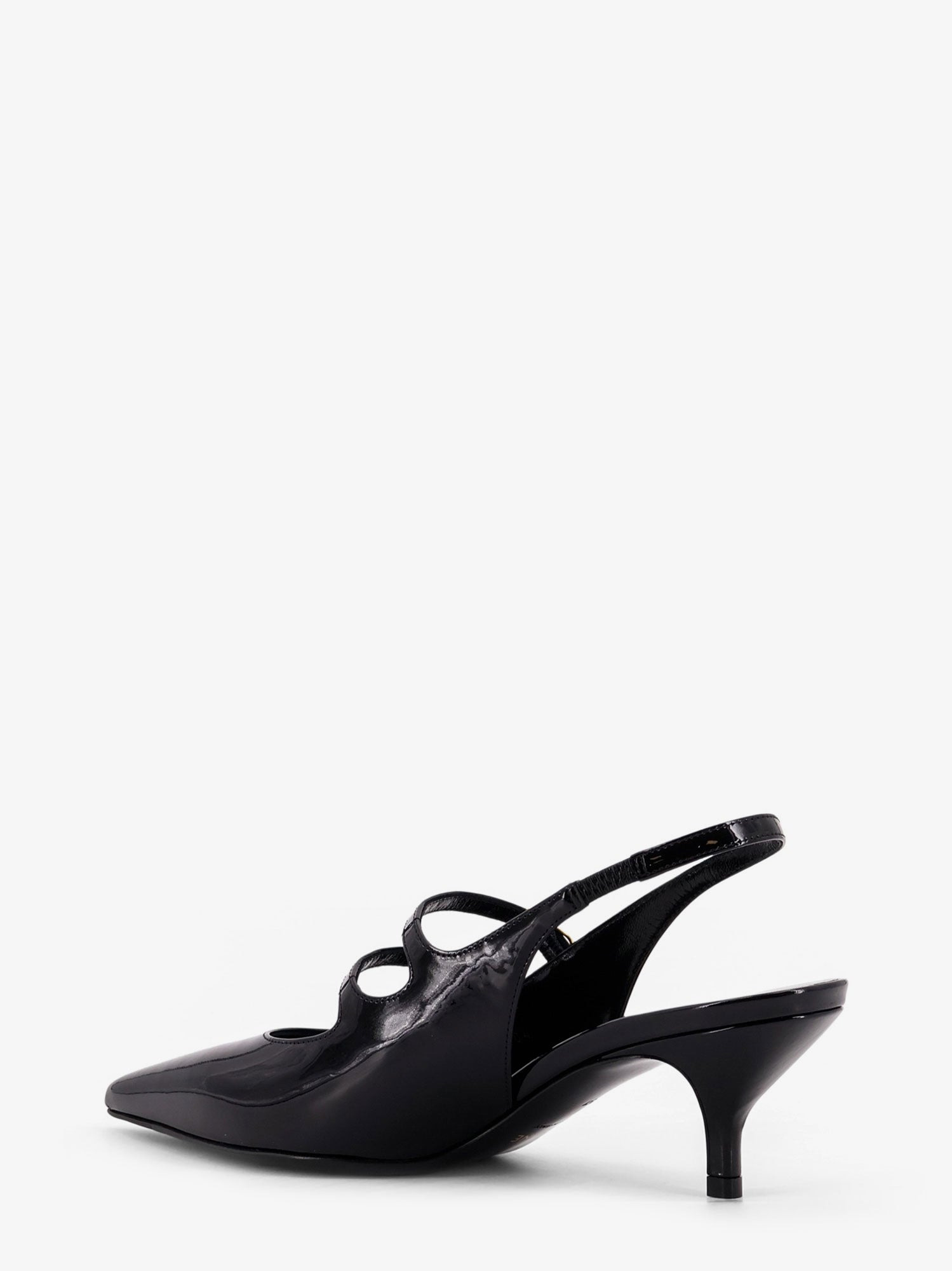 Celine Celine Judy Patent Leather Slingback Pumps - 3