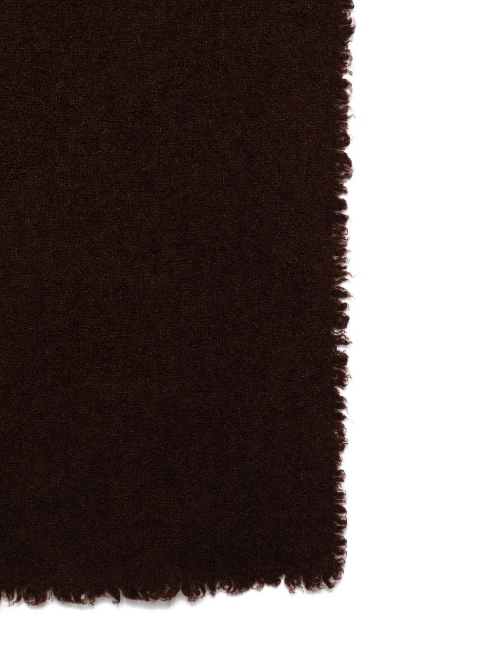 frayed-trim scarf - 3