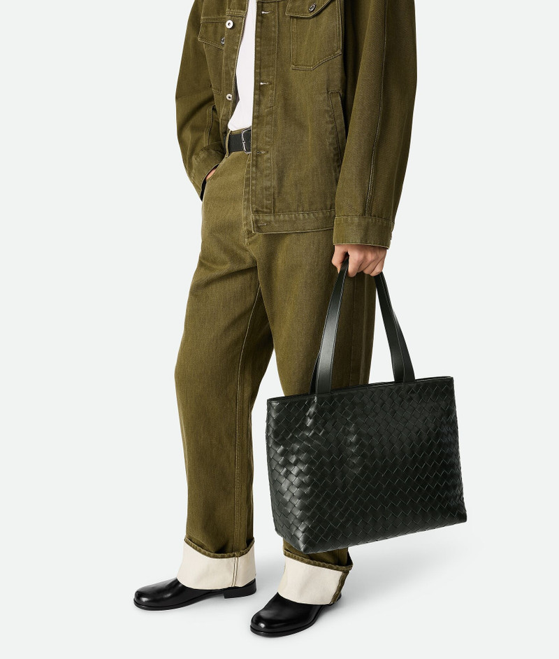 Small Intrecciato Zipped Tote 5