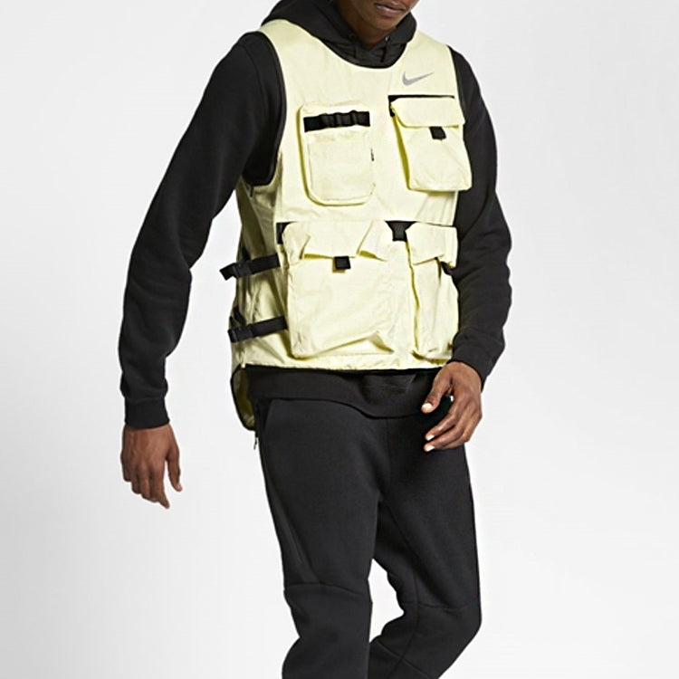Nike Run Ready Functional Multiple Pockets vest Fluorescence Yellow CJ1461-335 - 3