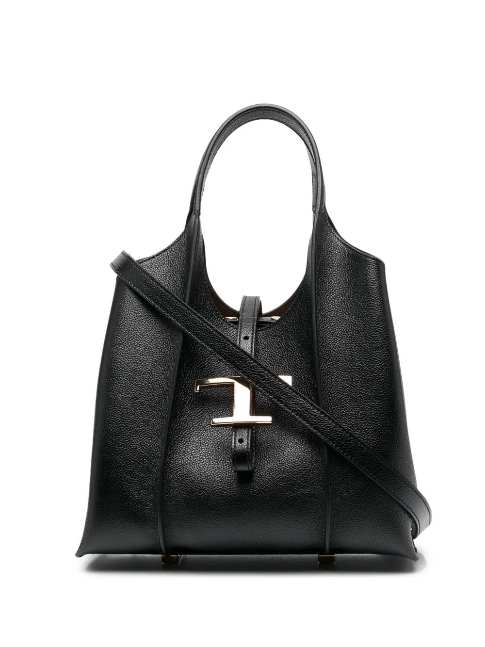 T Timeless mini leather tote - 1
