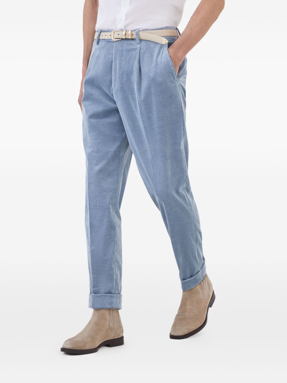 pleated trousers - 3