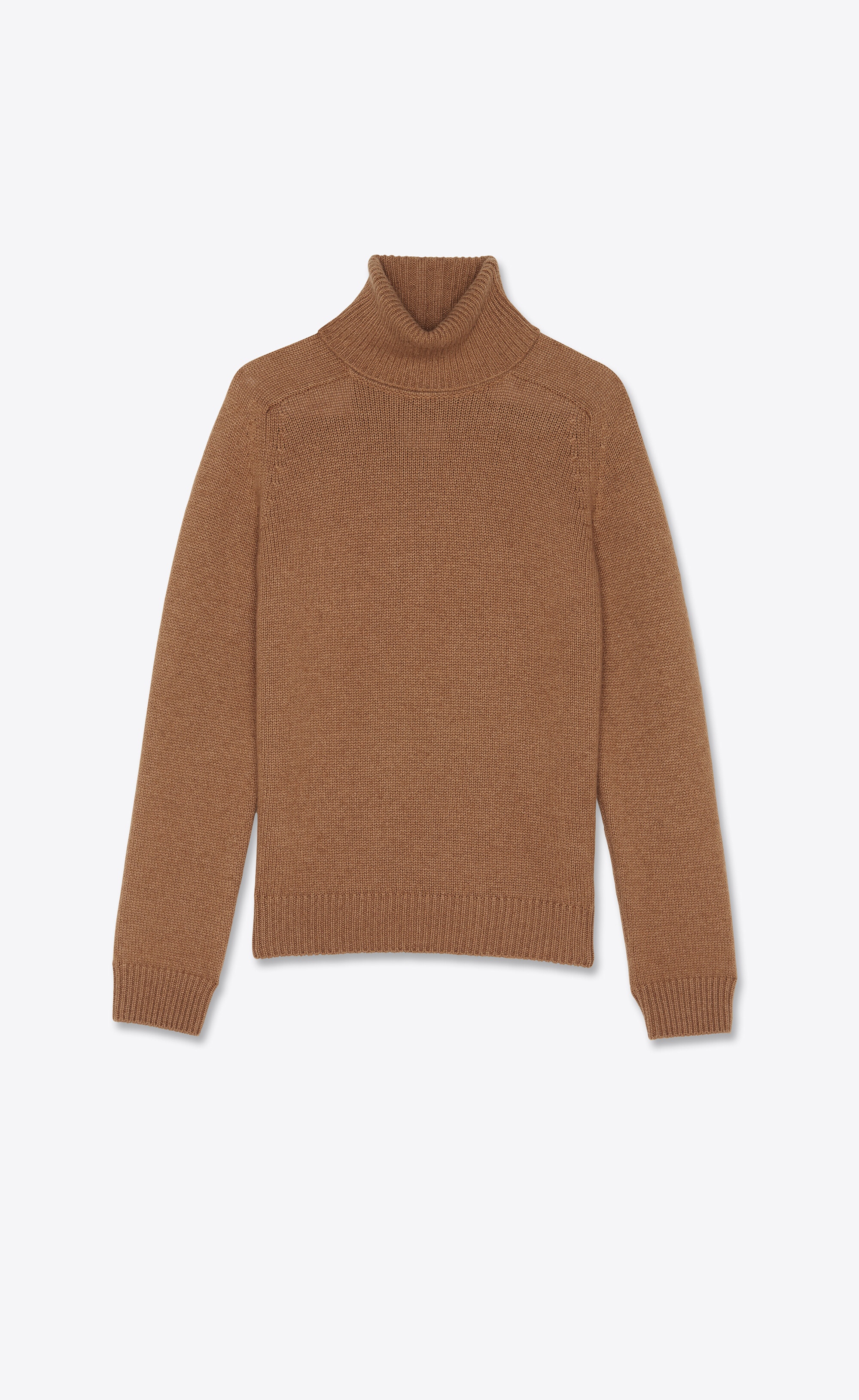 wool turtleneck sweater - 1