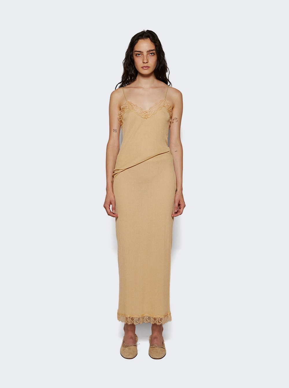 Indira Skirt Champagne - 2