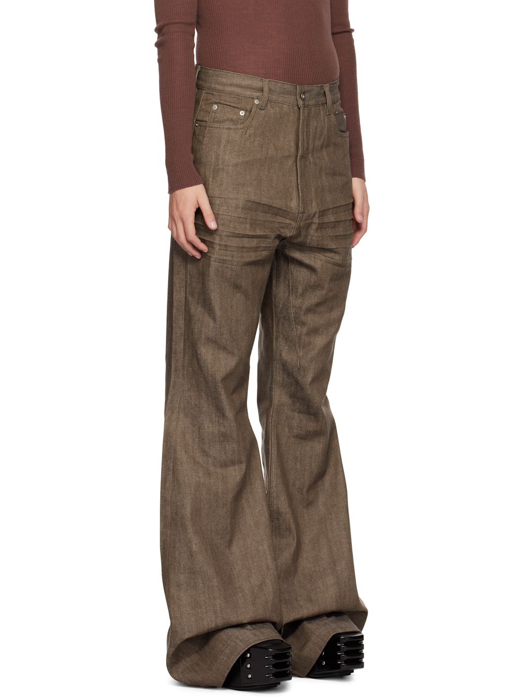 Gray Porterville Bolan Bootcut Jeans - 2