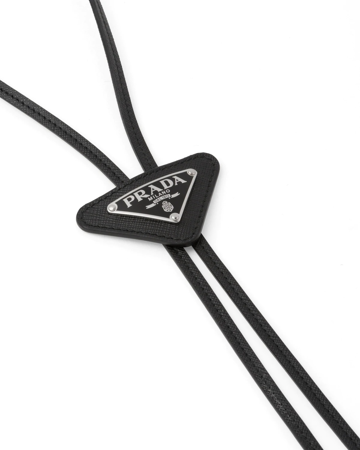 Saffiano leather bolo tie - 3