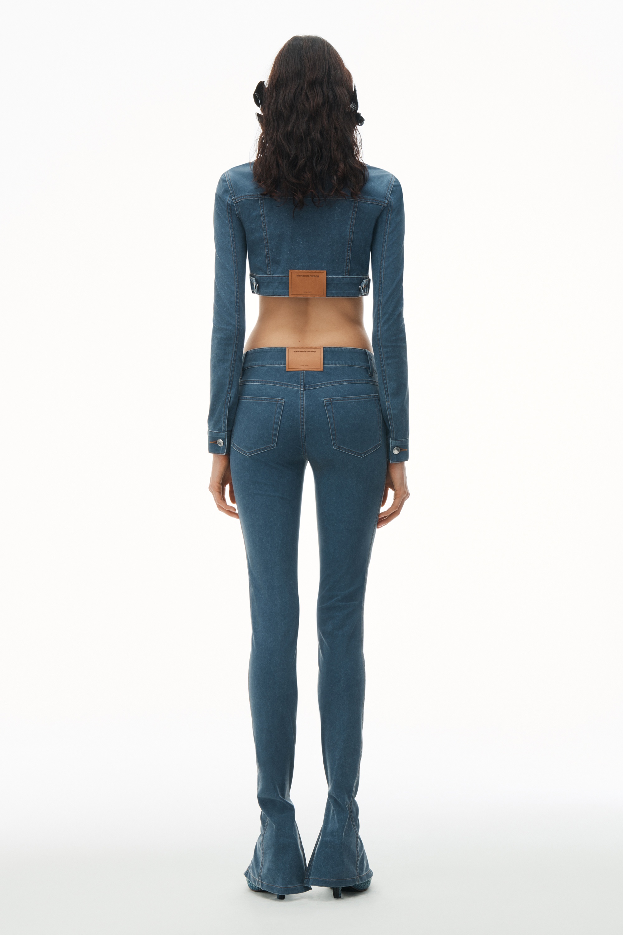 Legging in Denim Trompe-L'oeil - 4