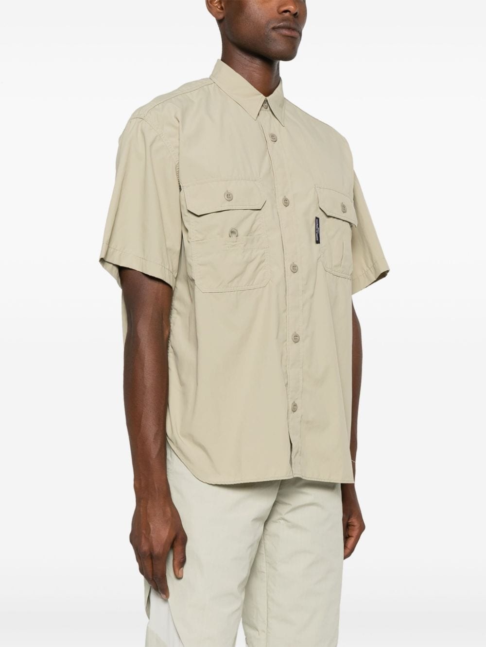 shell short-sleeve shirt - 3