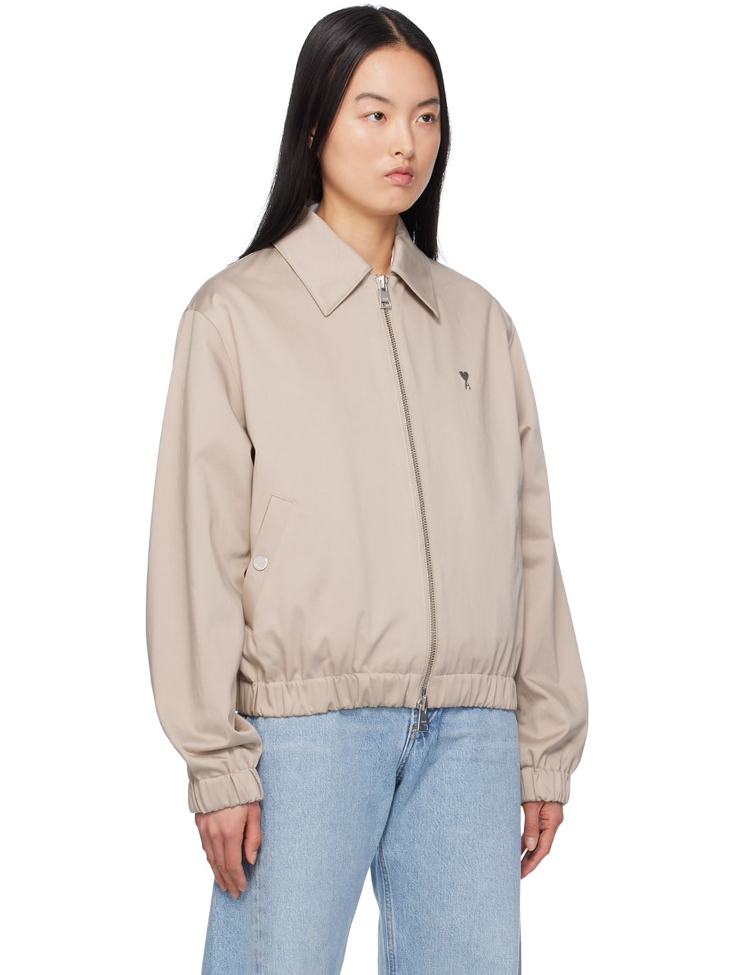 Beige Ami De Coeur Jacket - 2