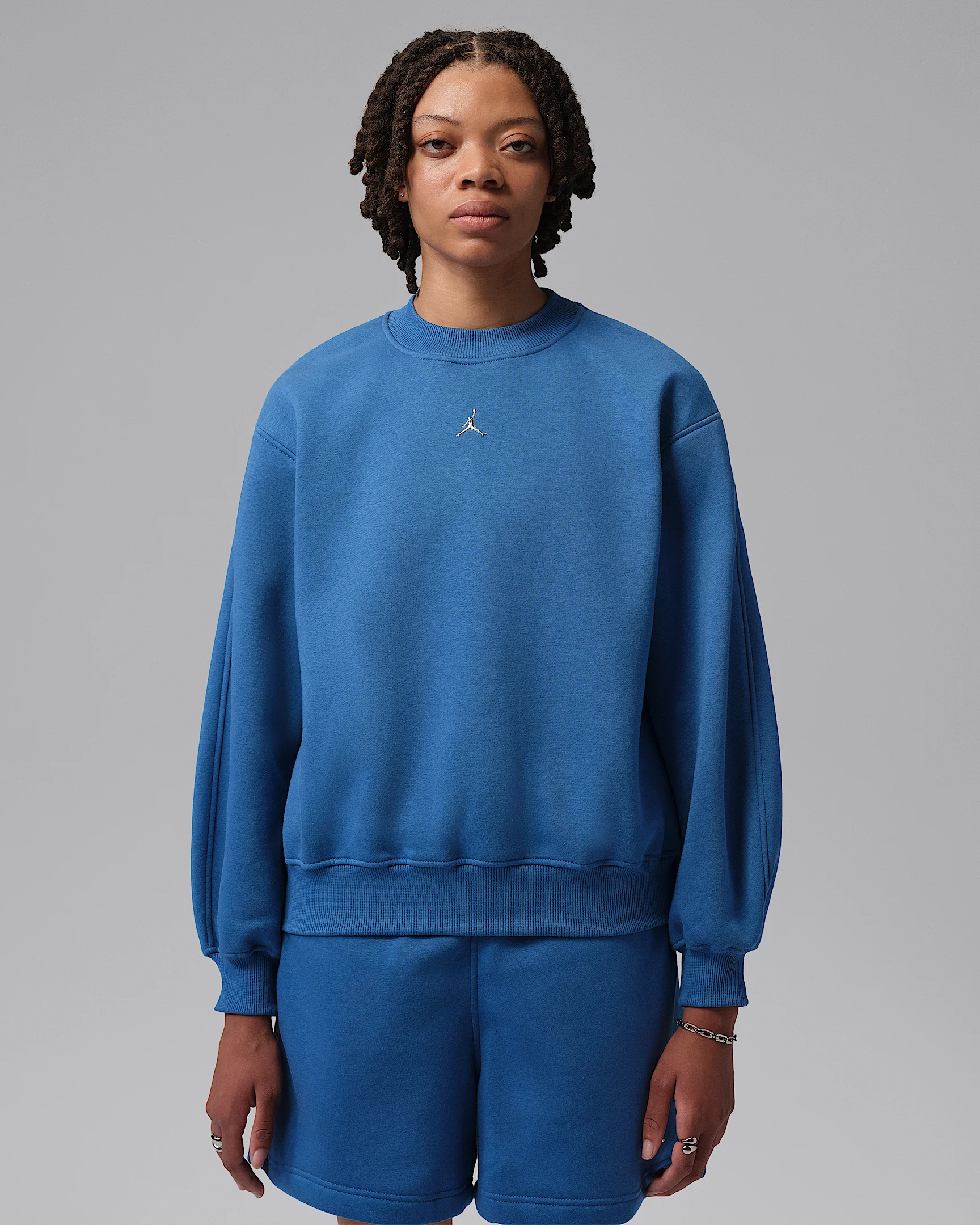 Jordan Brooklyn Women's Fleece Crew-Neck Sweatshirt - 1
