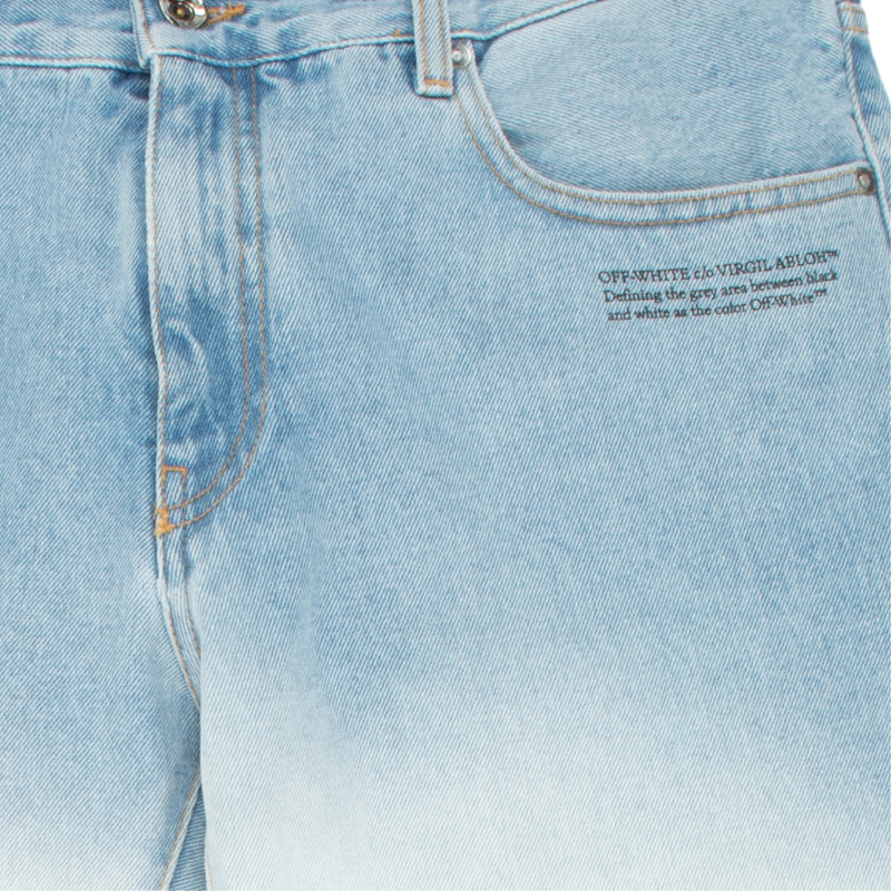 Off-White OFF-WHITE CROP SKINNY JEANS BLUE outlook
