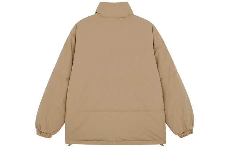 New Balance Logo Print Jacket 'Khaki White' 5PB43153-DB - 2