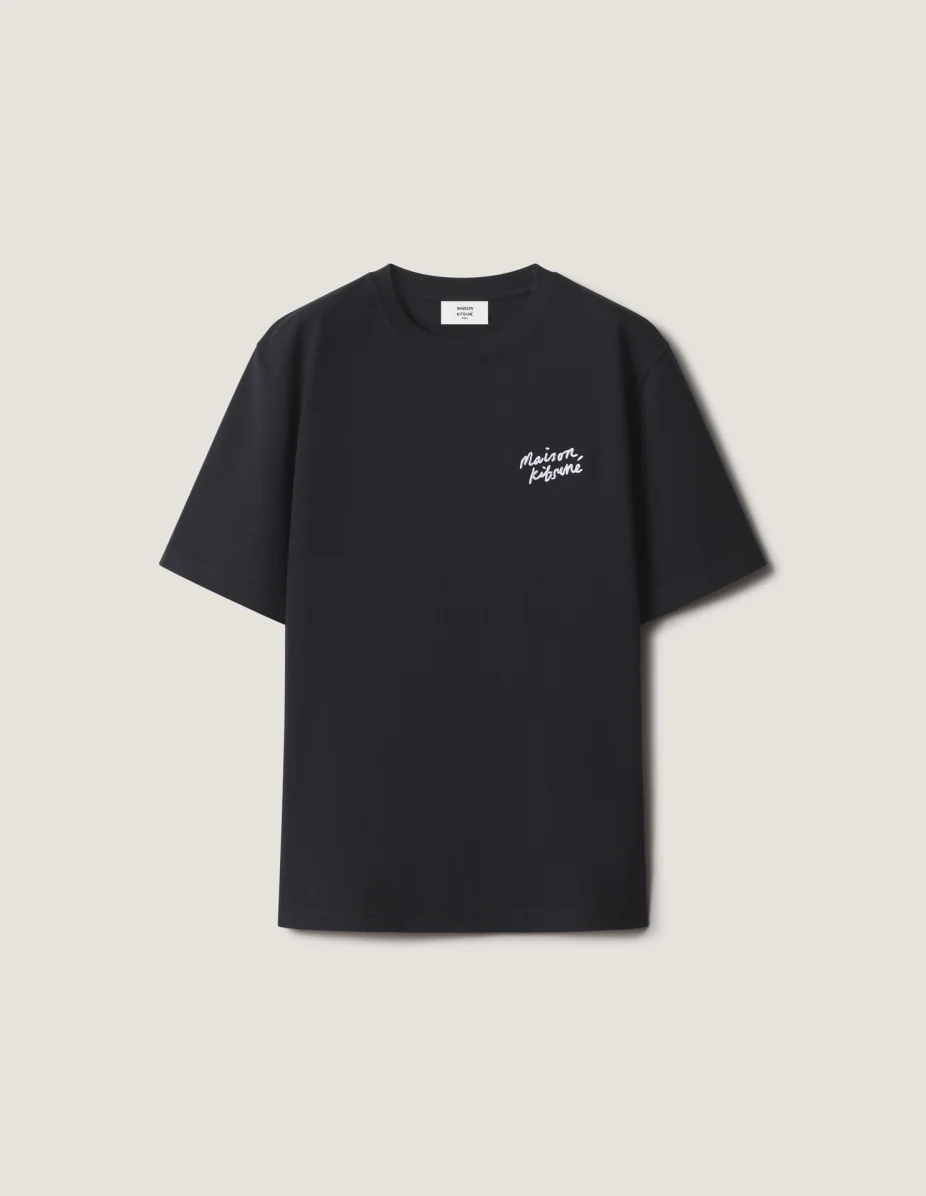 MAISON KITSUNE HANDWRITING COMFORT TEE-SHIRT - 1