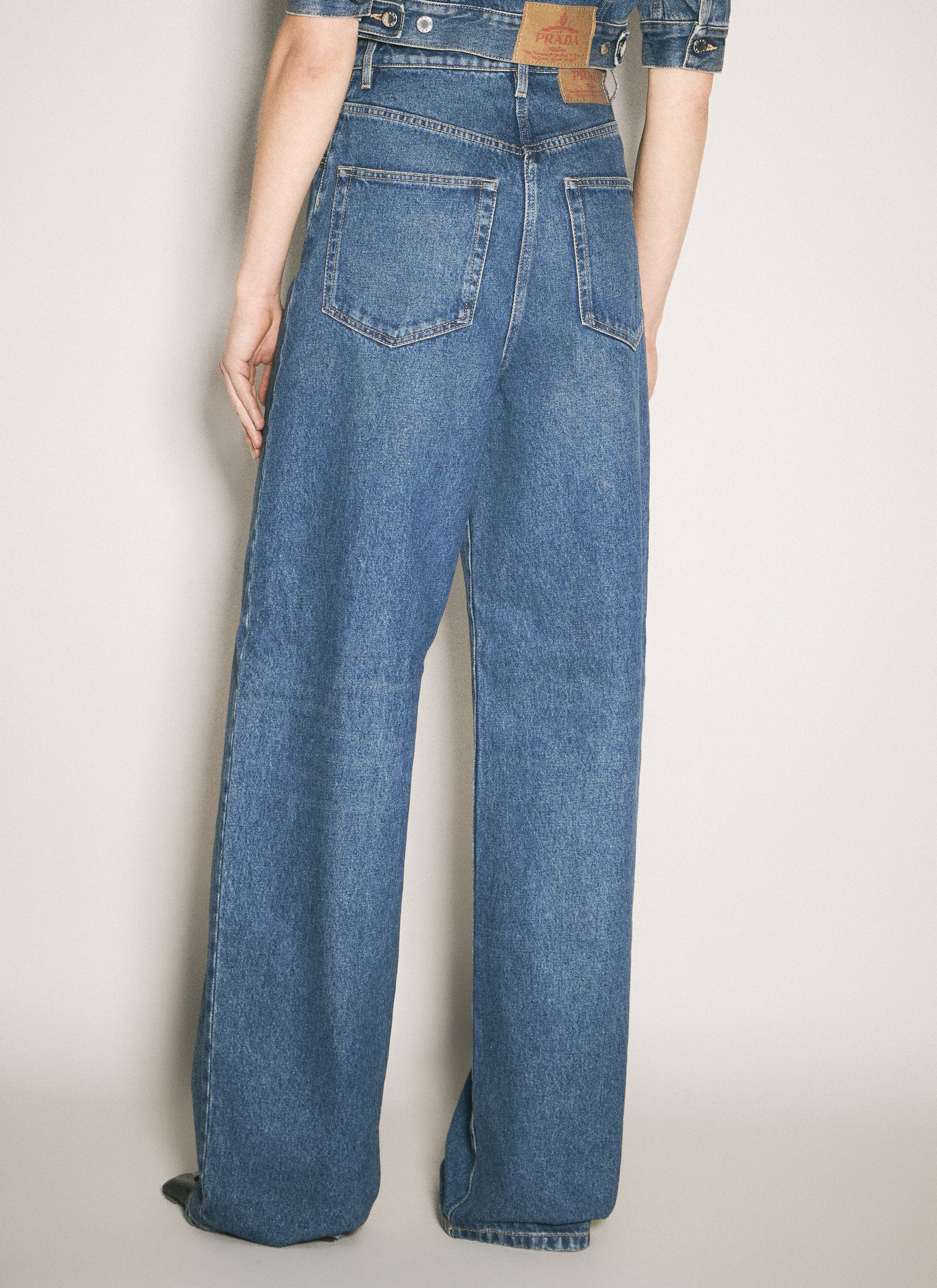 Logo Plaque Balloon Jeans - 5