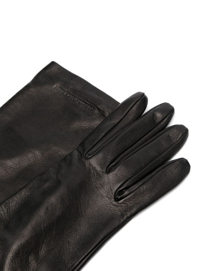 Alexander McQueen leather elbow gloves outlook