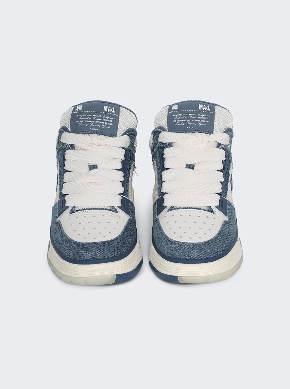 Vintage Denim Ma-1 Sneaker Washed Indigo - 3