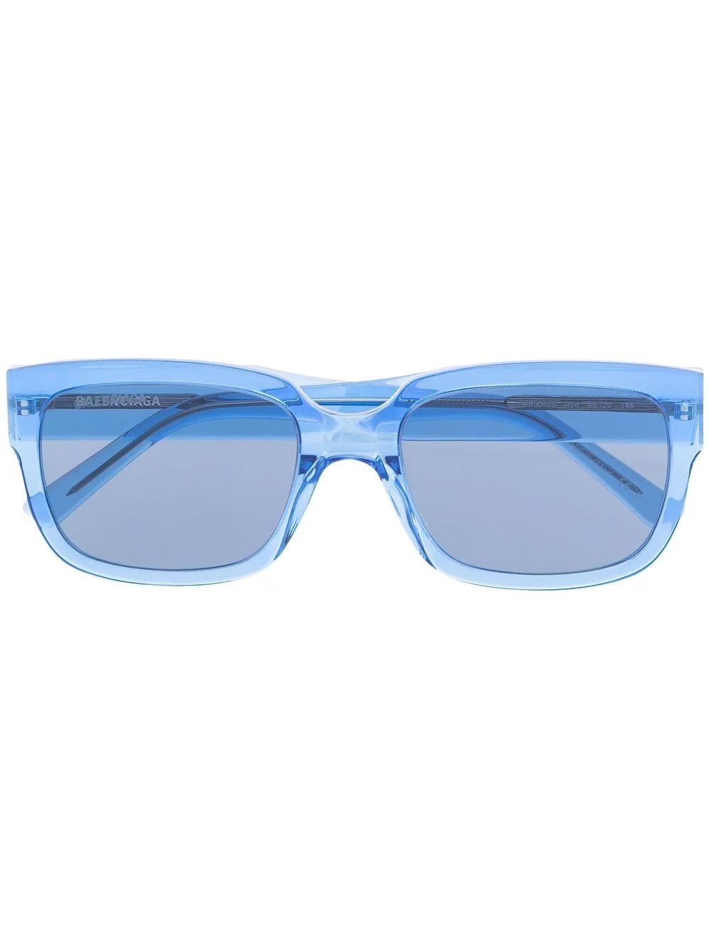 Flat D-frame sunglasses - 1