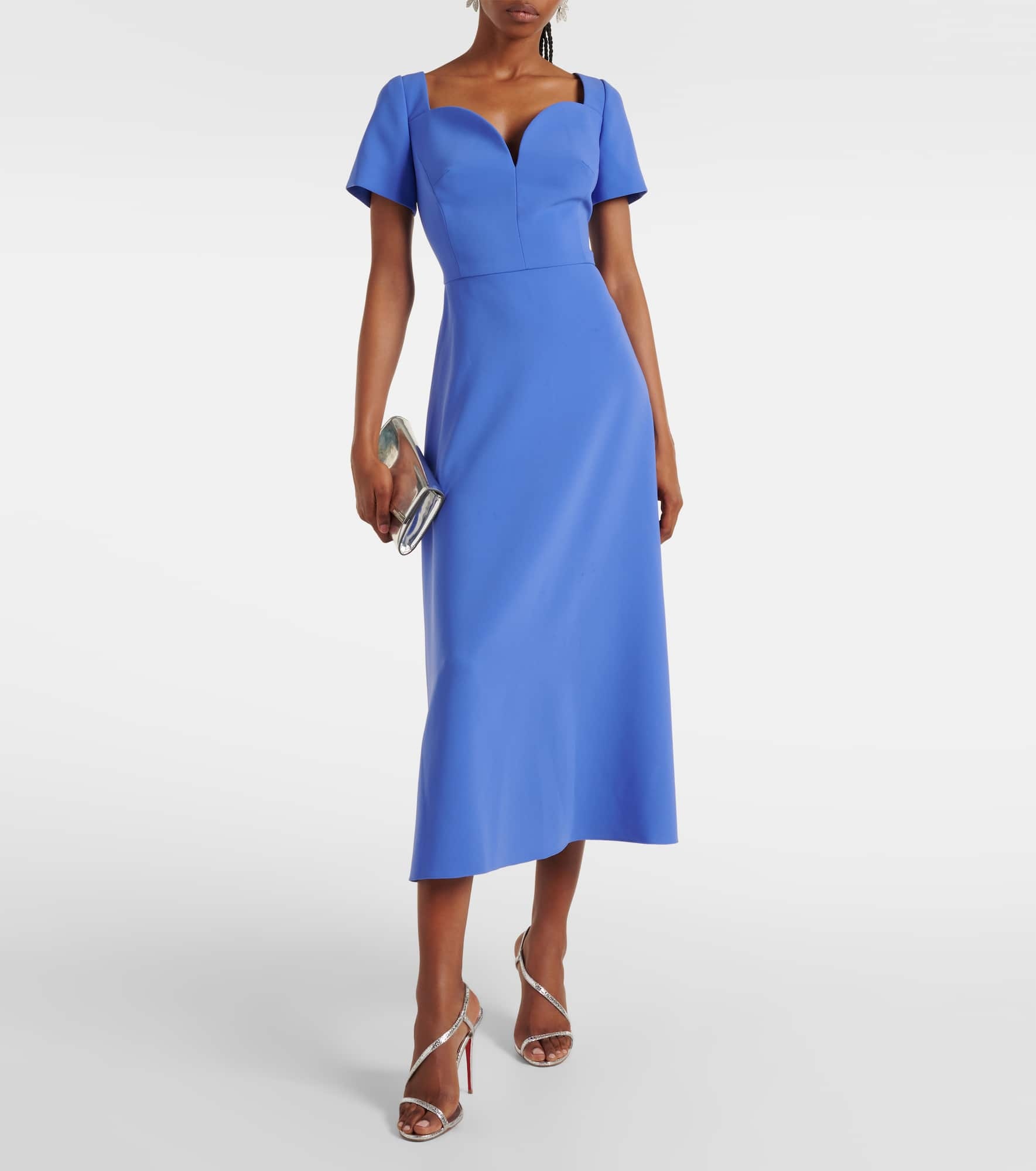 Off-shoulder midi dress - 2