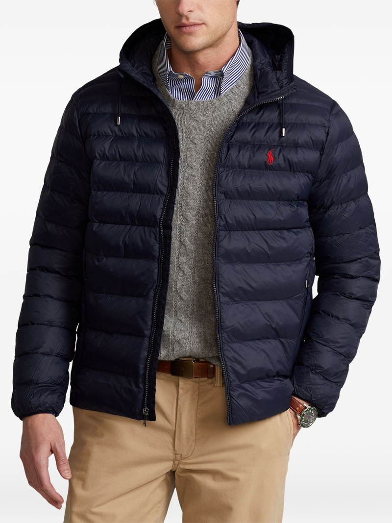 logo hooded jacket 3
