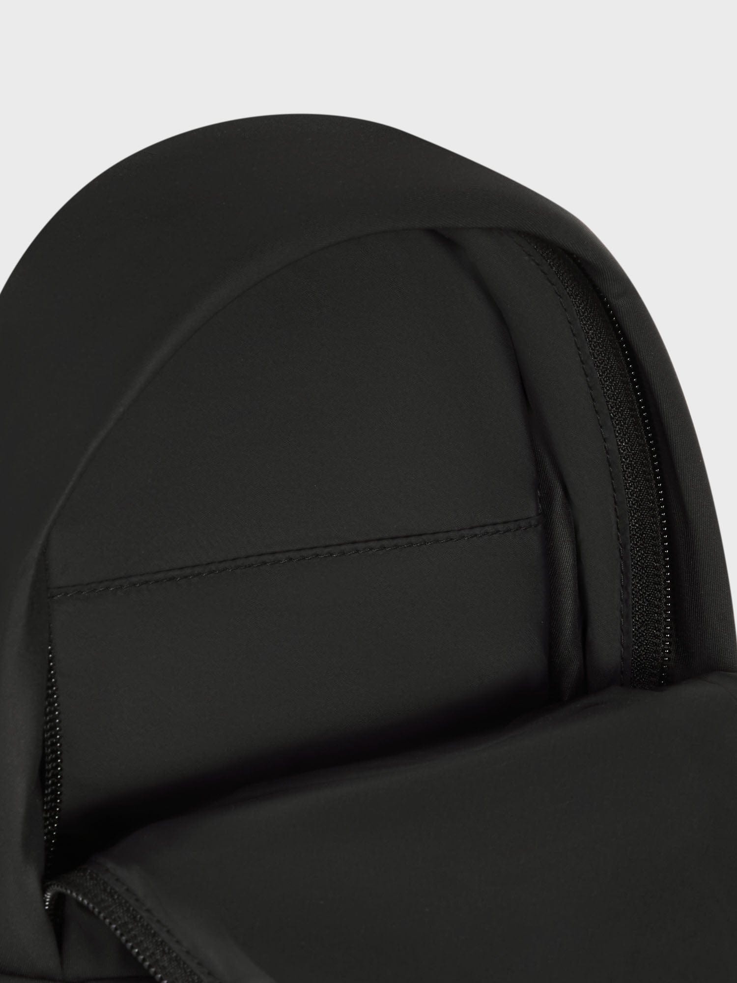 Nylon Cross-Body Bag - Black - 6